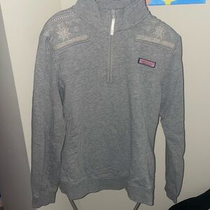 Youth Medium Vineyard Vines half zip